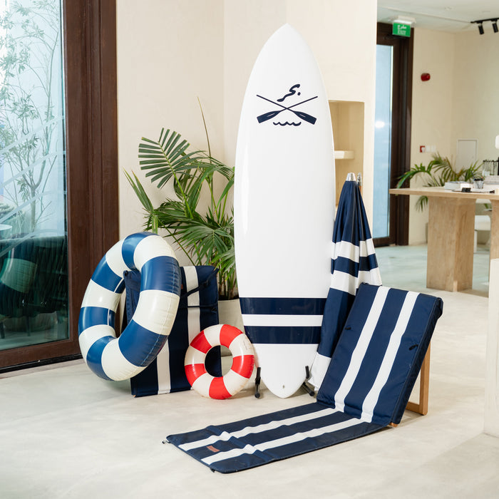 Beach umbrella classic blue