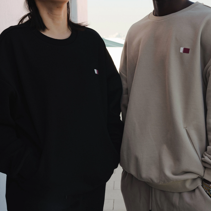 Qatar Sweater Trouser Set - Classic Black