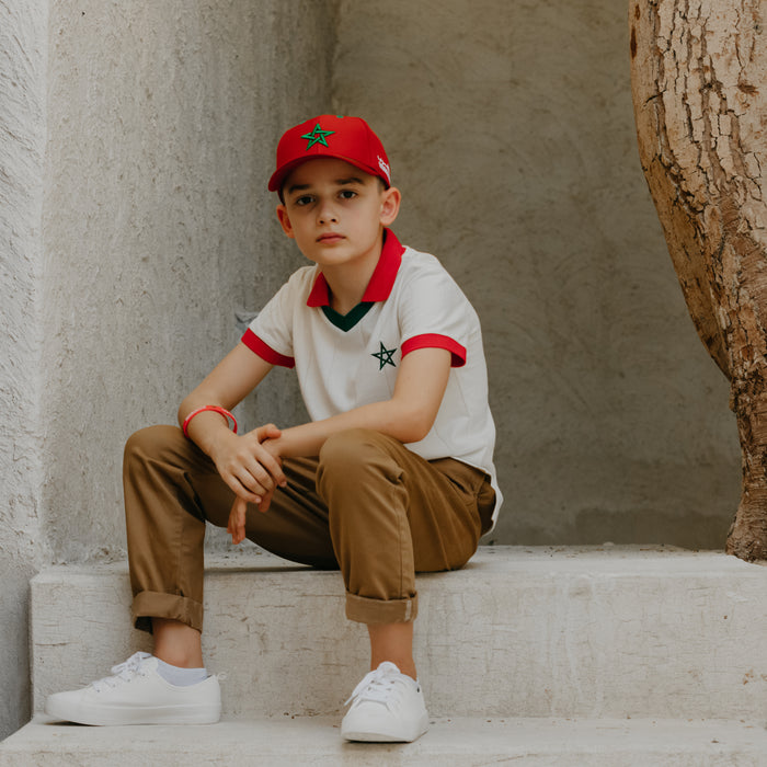 Morocco T-shirt - White (Kids)