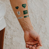 Saudi Arabia temporary tattoo