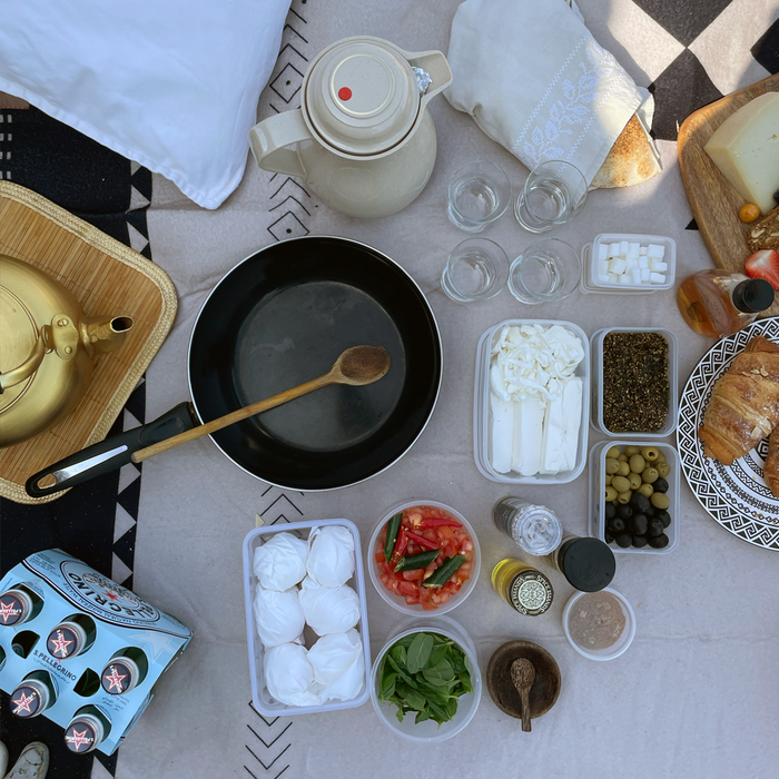 Sadu Fleece Rug & Cushion (Bundle Set)