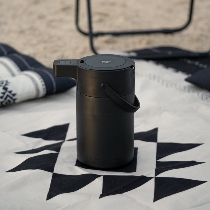 Airpot Stainless Steel Thermos Black