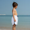 Classic swim shorts for kids - white