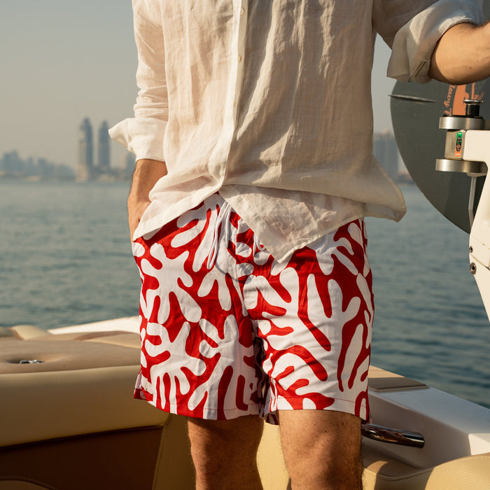 Coral Swim Shorts