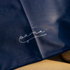 Dual-Sided Beach Towel Navy Blue close up