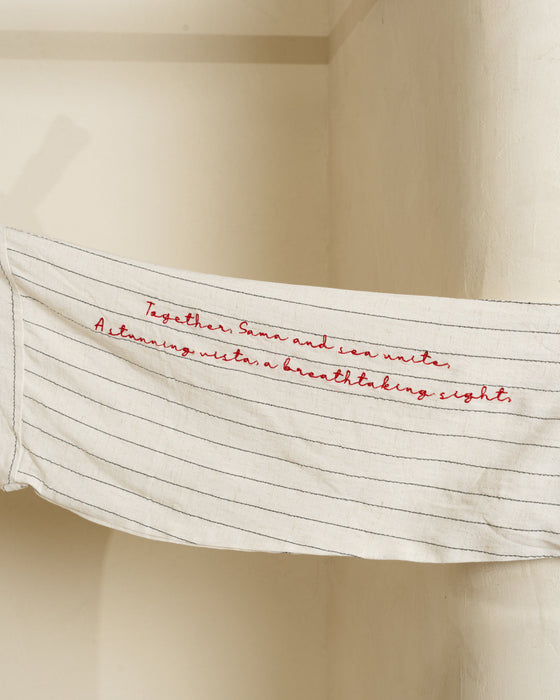 embroidered long sleeves 