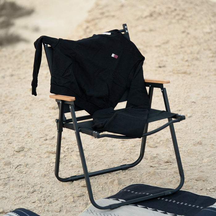 Outdoor Black Armchair