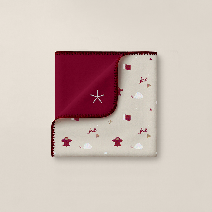 Qatar Baby Blanket