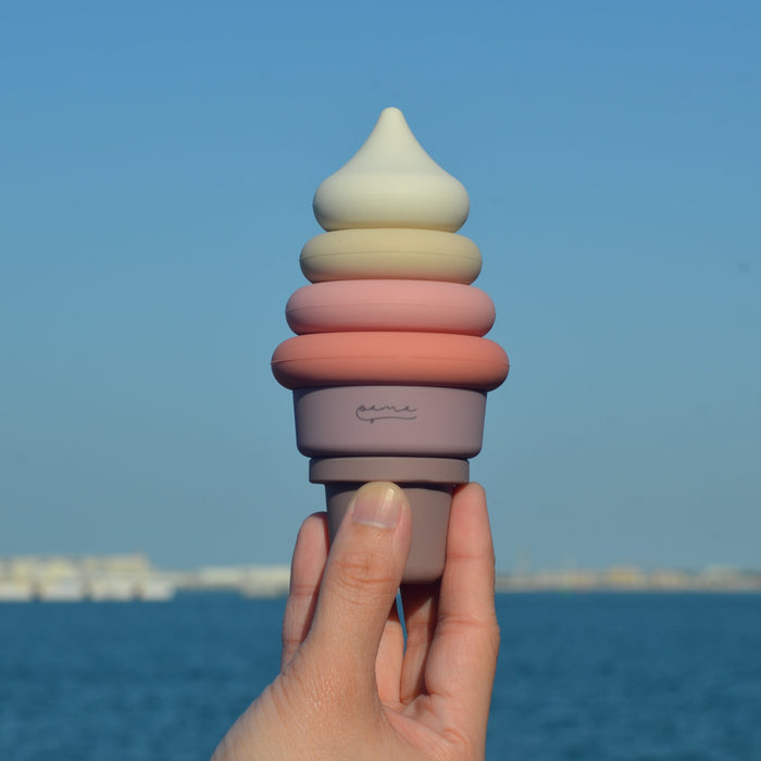 Stackable Silicone Ice Cream Toy