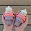 Stackable Silicone Ice Cream Toy