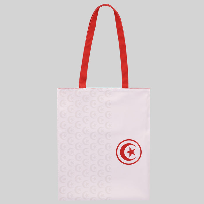 white Tunisia tote bag