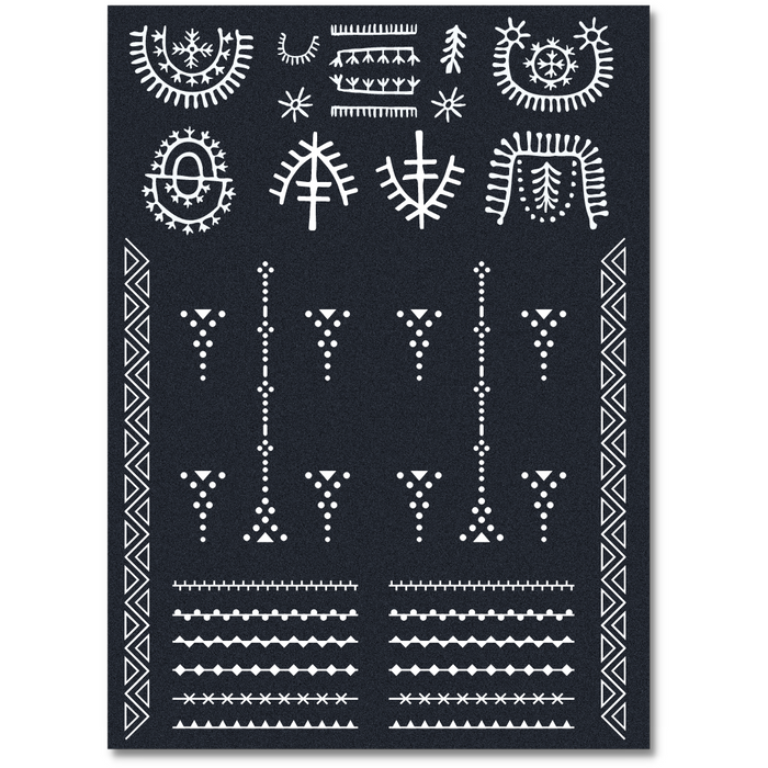 Henna Stickers Kit ملصقات نقوش الحناء