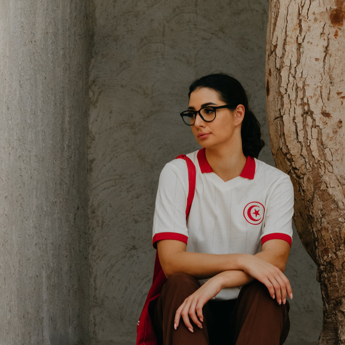 classic white t-shirt